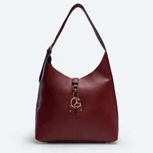 Hobo Lauren in pelle sintetica Rosso