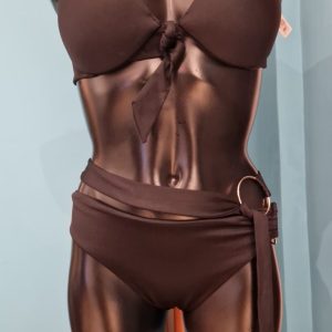 Bikini Twinset strutturato con ferretto e coppa dettagli metallici taglia 3C