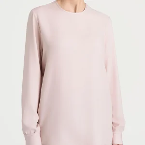 Blusa Donna Girocollo in Winter Ecoseta Ragno