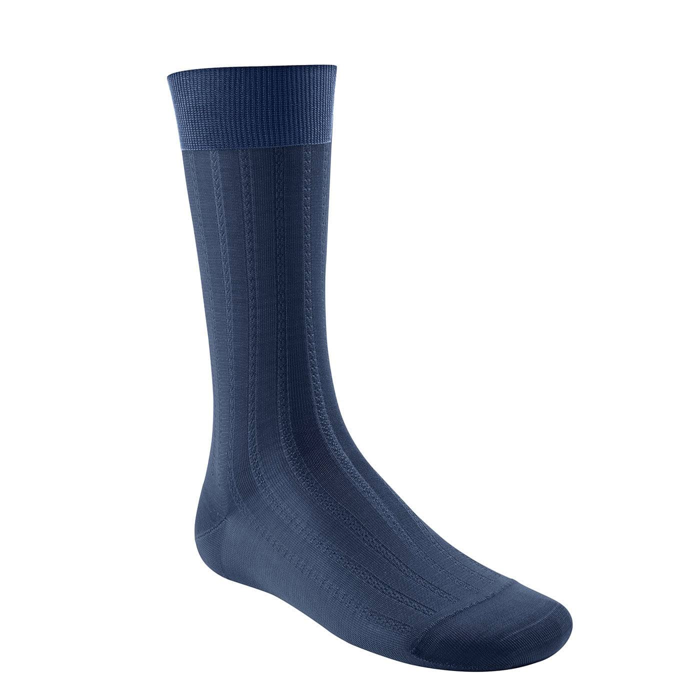 Calza corta in filo di scozia Dublo uomo