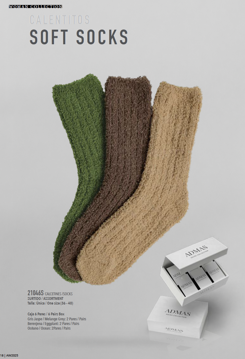 Calzini donna in pile morbido - immagine 2