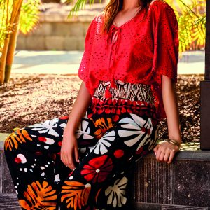 Camicia Vacanze Italiane in macramè 