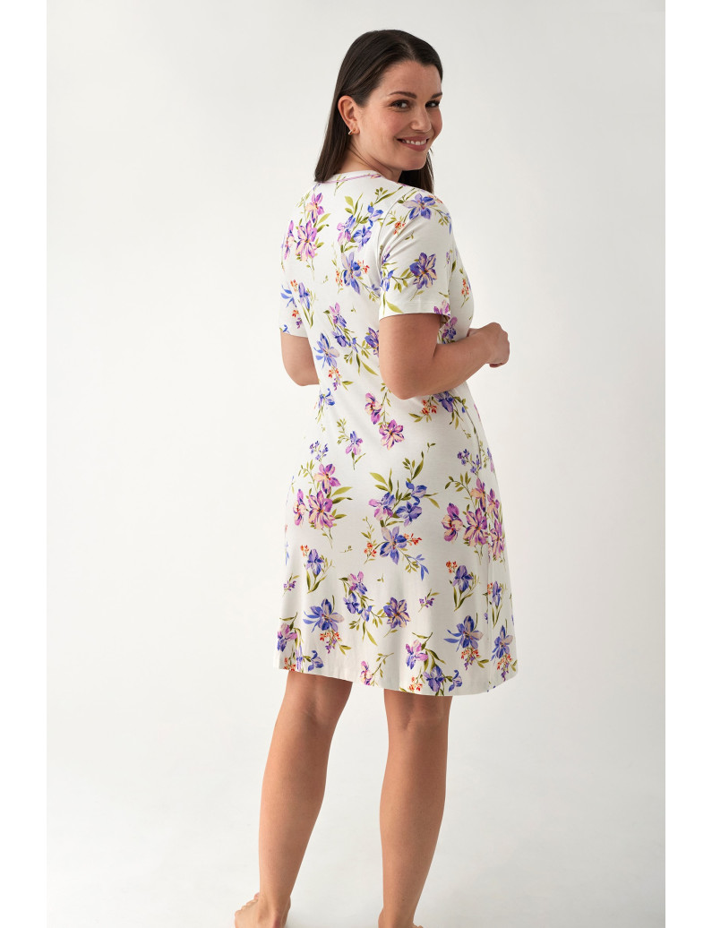 Camicia da Notte in Viscosa Promise - immagine 3