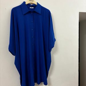 Camicia mezza manica ragno vestibilità over