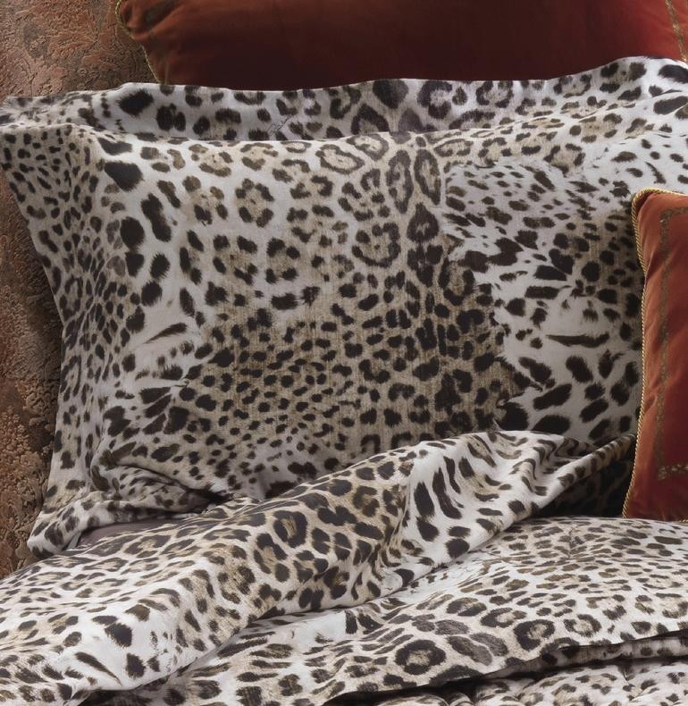 Completo Lenzuola Matrimoniale Bravo Roberto Cavalli in Raso di Cotone