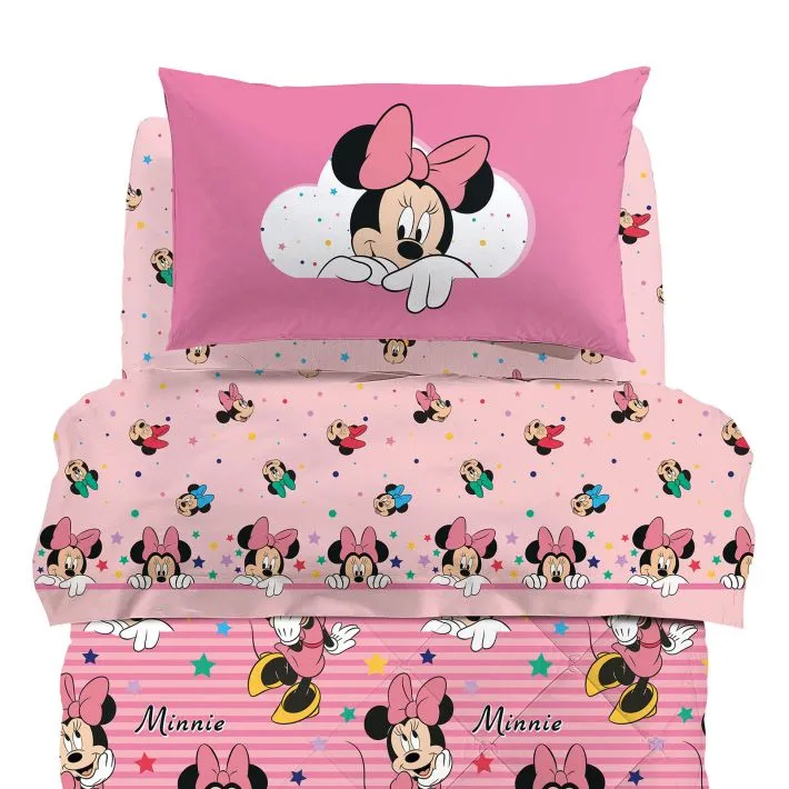 Completo Lenzuola Minnie Rainbow - immagine 2