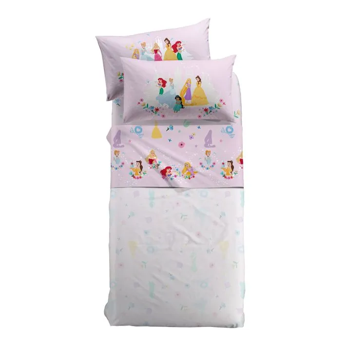 Completo Lenzuola Princess Flowers - immagine 2