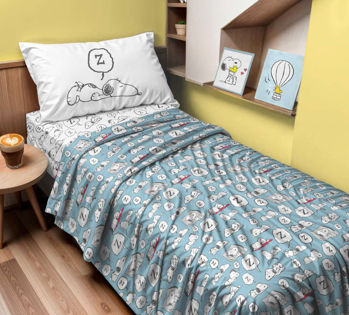 Completo lenzuola Snoopy