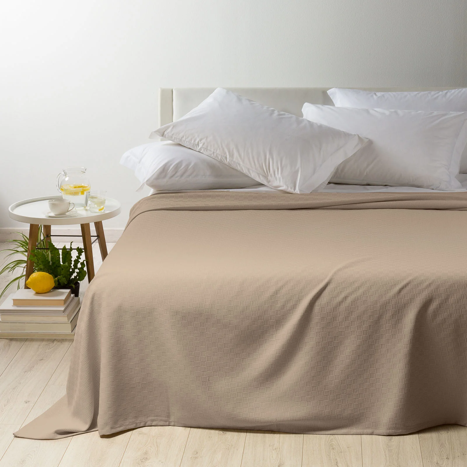 Copriletto Estivo Rio in Cotone Piquet