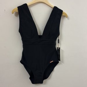 Costume Intero Nero Ysabel Mora con Scollatura Profonda