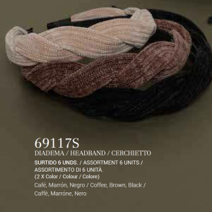 Frontino intrecciato donna 