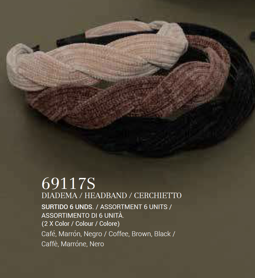 Frontino intrecciato donna - immagine 2