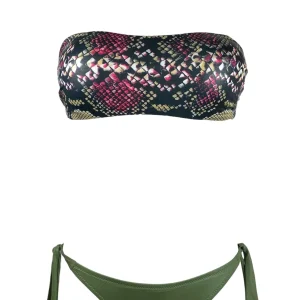 Acqua di Cocco Bikini Fascia Fantasia Pitone