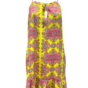 2Bekini Prendisole Corto Candy Paisley Shocking