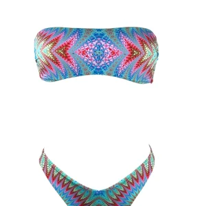 2Bekini Bikini Fascia Fantasy Azzurro