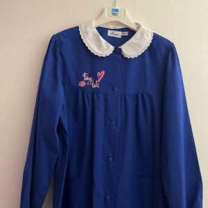 Grembiule Scuola Elementare con Ricamo Cuore Fairy Tale