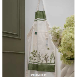 Grembiule con Apribottiglia La Porcellana Bianca