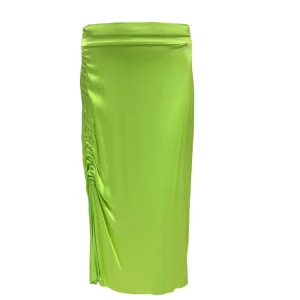 Susy Mix Gonna Tubino Longuette Raso - Scegli il Colore