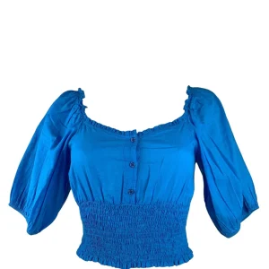 Susy Mix Top Manica Bottoni -Scegli il Colore-