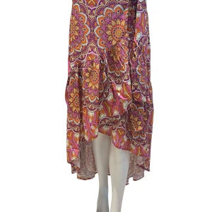 2Bekini Gonna Pareo Indian Charme Corallo