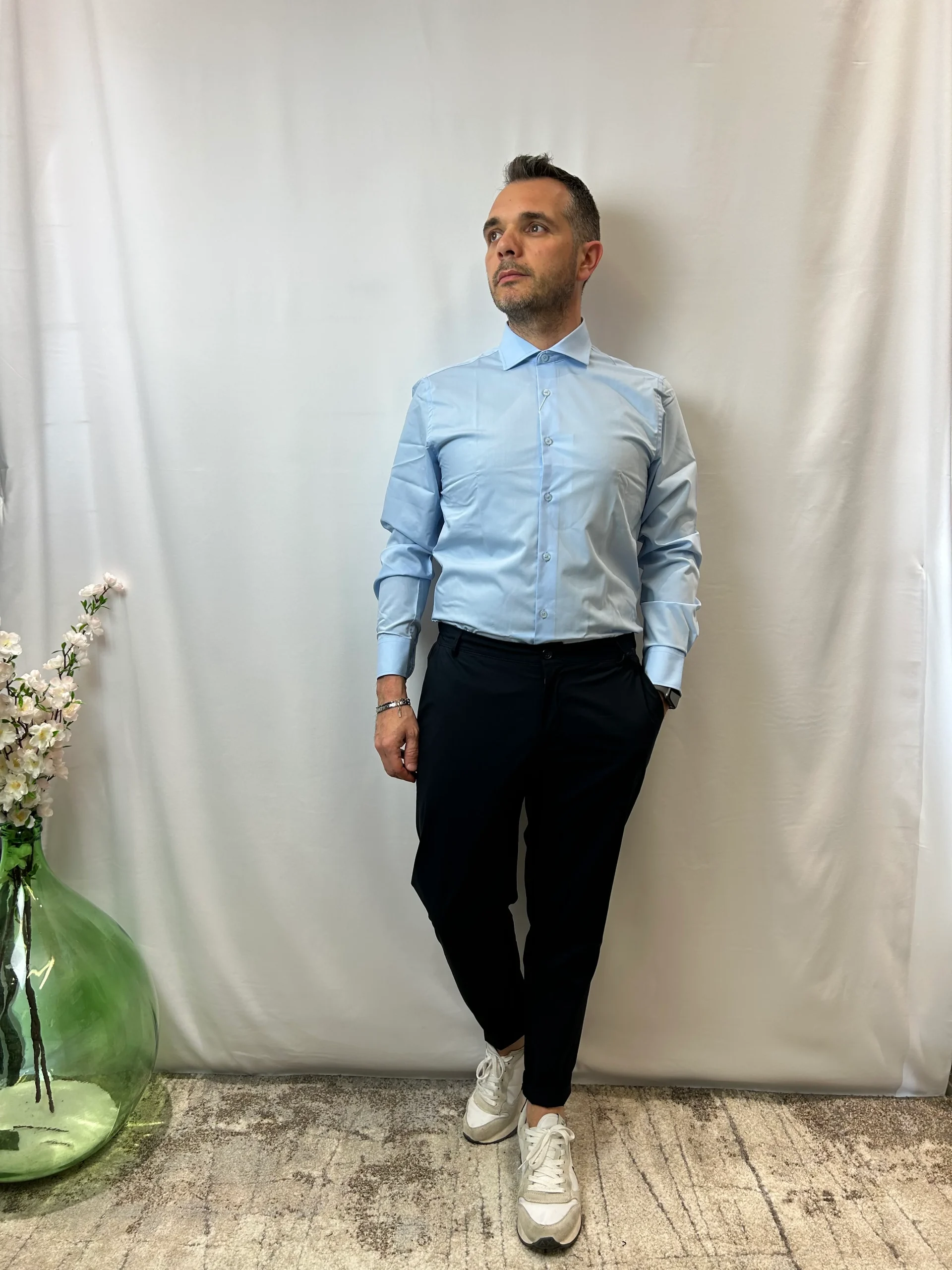 Camicia BASICA bianco - immagine 3