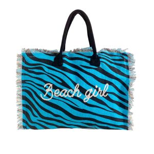 Set New Zebra Borsa Media - Telo Mare - Pochette