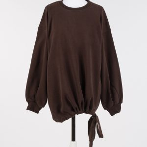 Maxi Felpa Donna Twinset Cioccolato