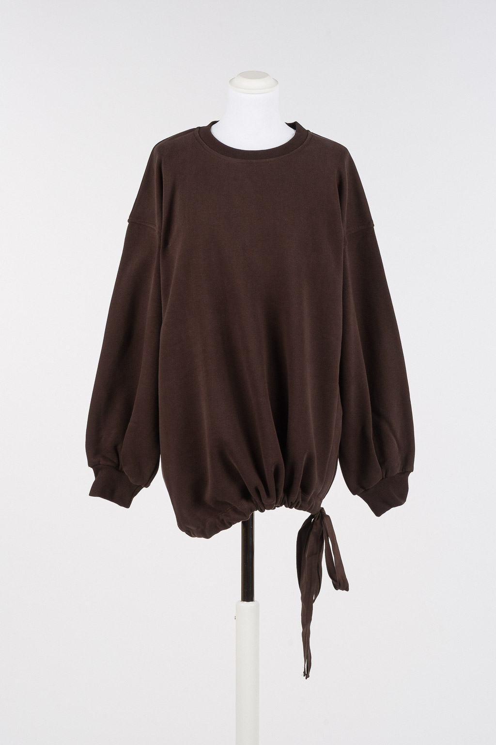 Maxi Felpa Donna Twinset Cioccolato