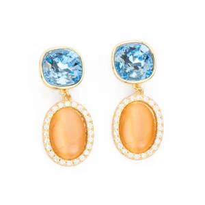 Orecchini Spring Deep Blu