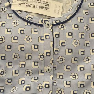 Pigiama Donna Linclalor Mezza Manica con Pantalone Lungo – Maglia tutta aperta avanti e Pantalone Tinta Unita