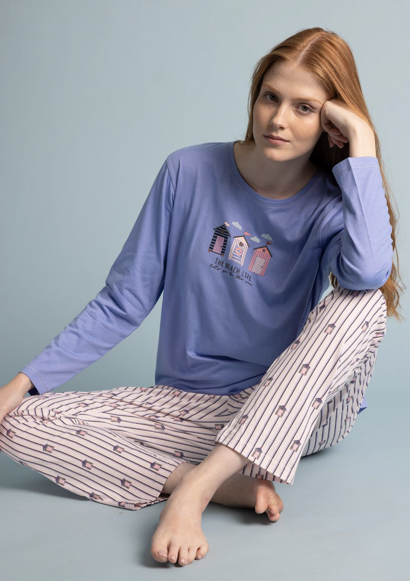 Pigiama Donna Paricollo Admas - immagine 2