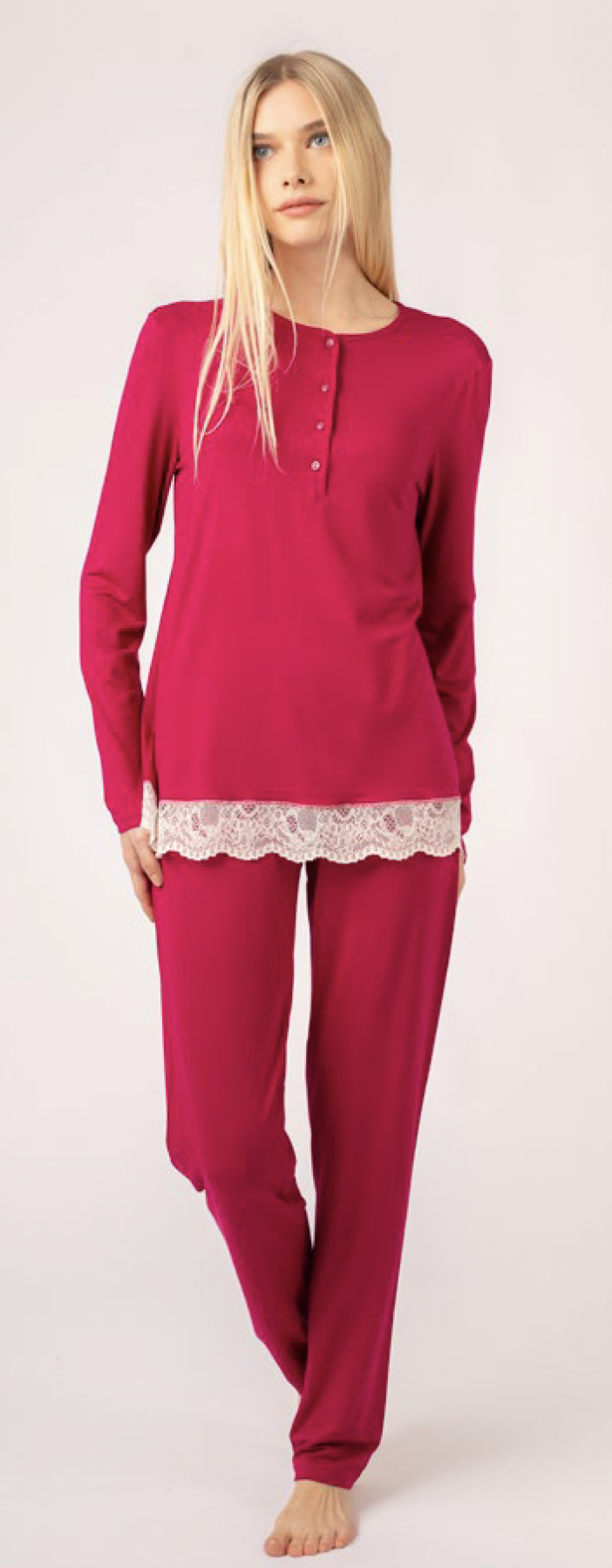 Pigiama Donna in Viscosa Brilliamo - immagine 2