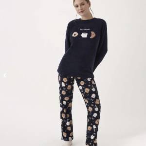 Pigiama donna Promise in peluche