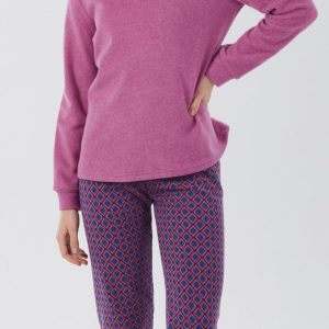 Pigiama in punto Milano con collo Brilliamo