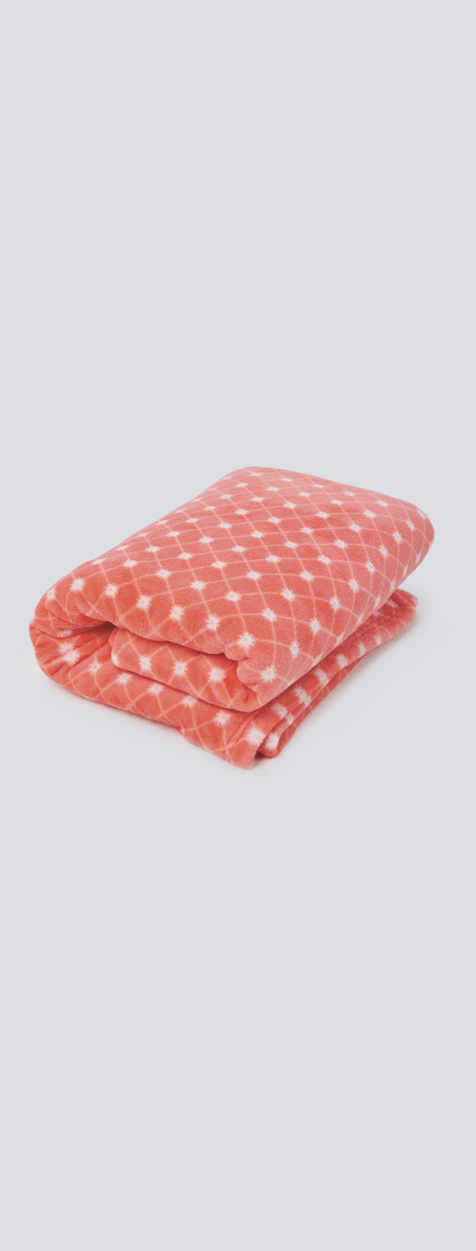 Plaid quadrati in Coral Brilliamo - immagine 2