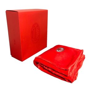 Plaid in coral Milan