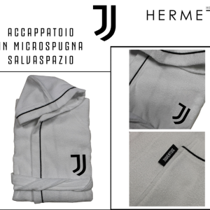Accappatoio Ufficiale Juve in microspugna