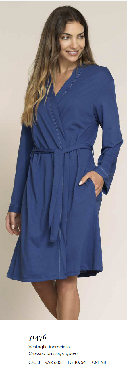 Vestaglia incrociata