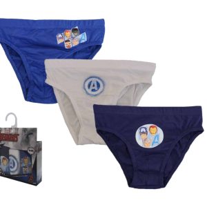 Set 3 Slip Mutandine AvengersÂ