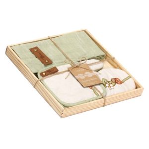 Set Presina, Guantone e Grembiule Country Bloom