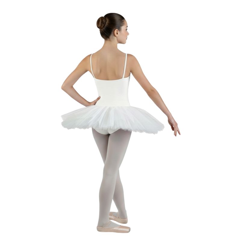 Tutù Classico con Bretelle Sottili e 6 Veli di Tulle Rigido – TB6B - immagine 5