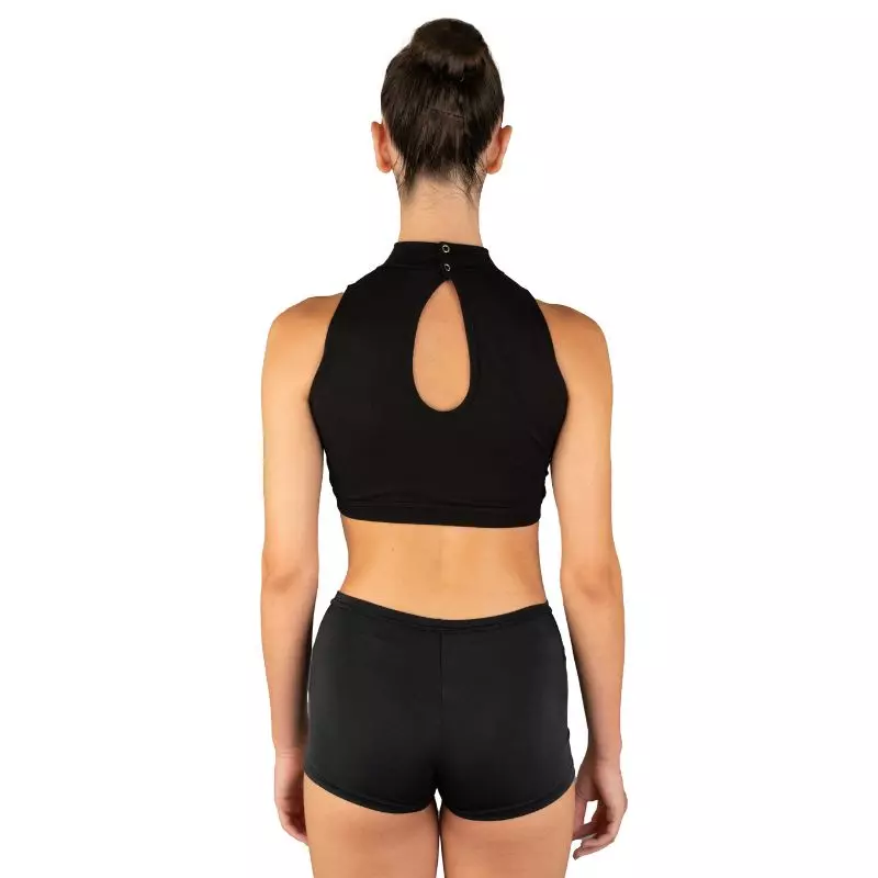 Top Corto con Collo Alto e Apertura Posteriore – TT2 - immagine 3