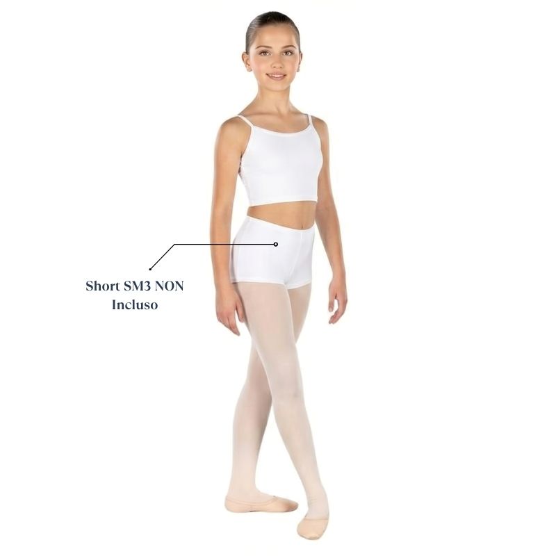 Top Corto con Spalline Sottili e Schiena a Bassa Scollatura – TT6 - immagine 4