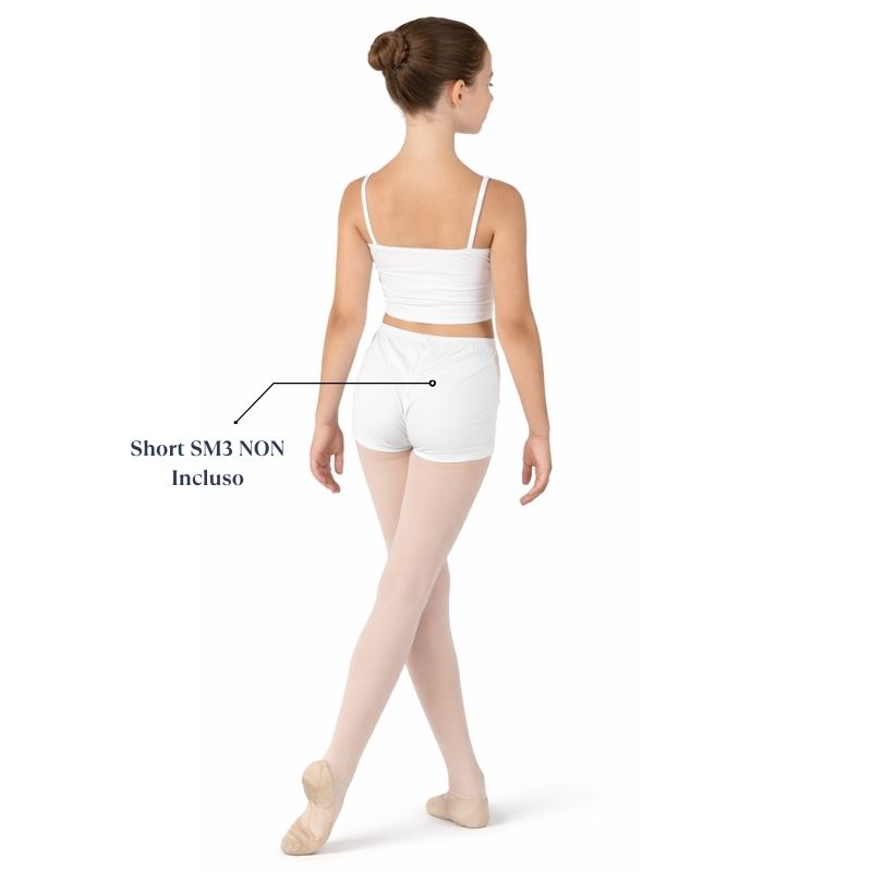 Top Corto con Spalline Sottili e Schiena a Bassa Scollatura – TT6 - immagine 5