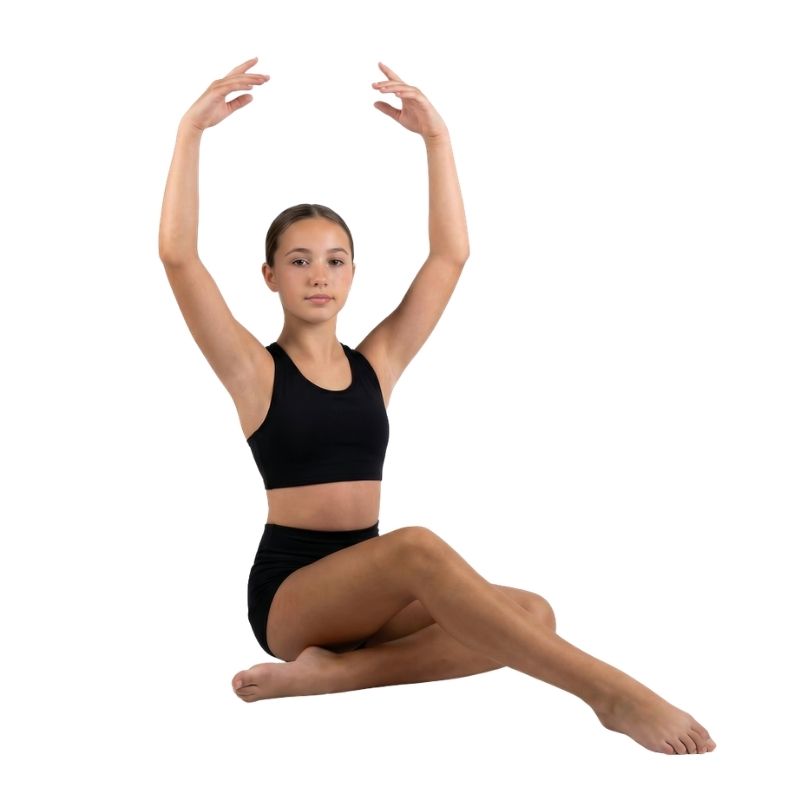 Top Corto Sportivo con Schiena a Vogatore – TT7 - immagine 5