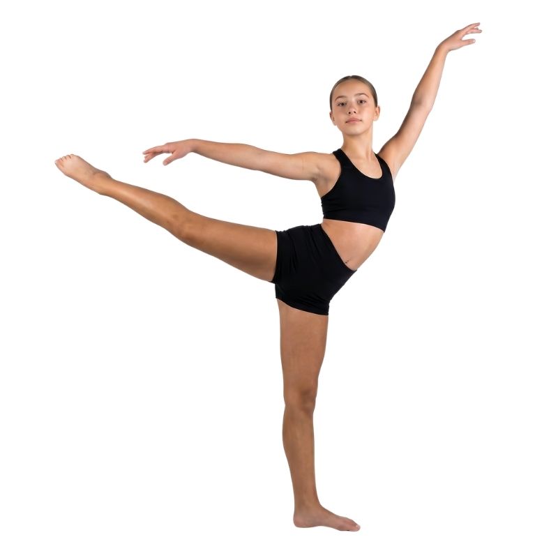 Top Corto Sportivo con Schiena a Vogatore – TT7 - immagine 4