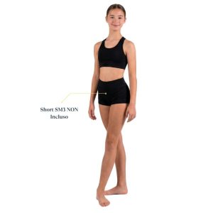 Top Corto Sportivo con Schiena a Vogatore – TT7