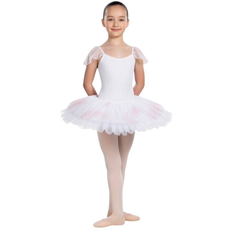 Tutù con Copritulle Glitterato e Aletta Decorativa – TU6G - immagine 2