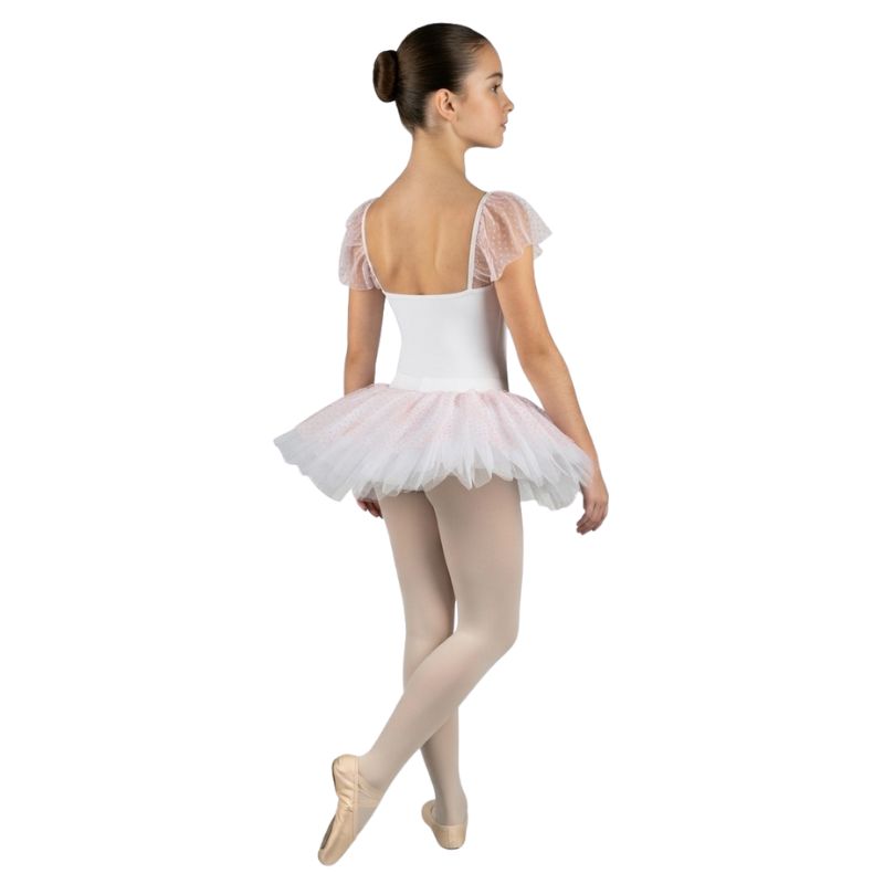 Tutù con Copritulle Glitterato e Aletta Decorativa – TU6G - immagine 3