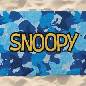 Telo Mare Snoopy 90×180 cm